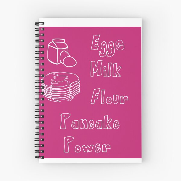 Item preview, Eggs, Milk, Flour, Pancake Power. designed and sold by LittleRedChucks.