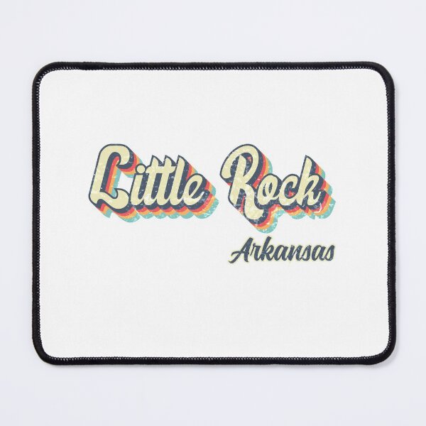 Item preview, Little Rock city Arkansas Retro Vintage 70s rainbow designed and sold by Teelogic.
