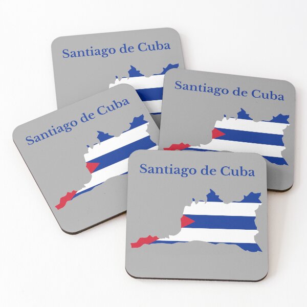 Artikelvorschau, Provinz Santiago de Cuba Kartendesign, Kuba. entworfen und verkauft von marosharaf.