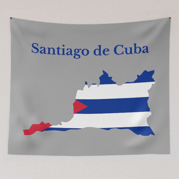 Item preview, Santiago de Cuba Province Map Design, Cuba. designed and sold by marosharaf.