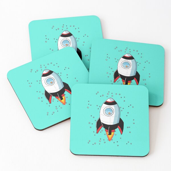 Item preview, Goldfish in a Rocket Ship, Amongst the Stars designed and sold by Vin  Zzep.