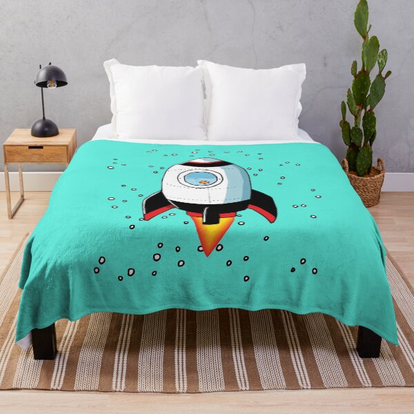 Item preview, Goldfish in a Rocket Ship, Amongst the Stars designed and sold by Vin Zzep.