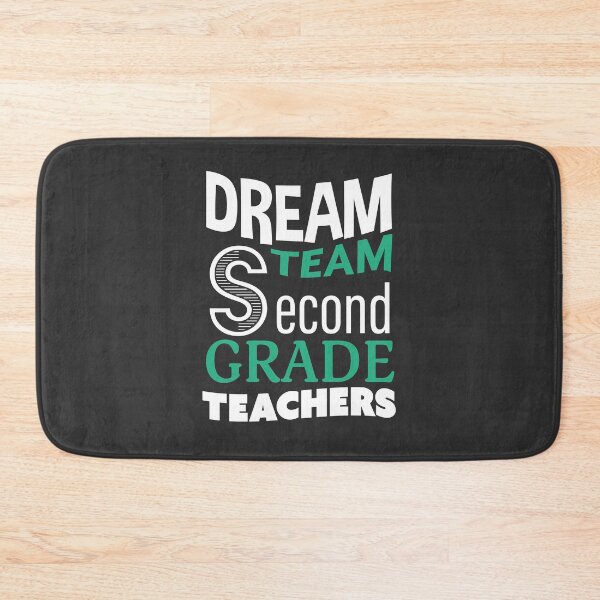 Item preview, Second Grade Squad, 2nd Grade Teachers Dream Team,Hello 2nd Grade Pattern | designed and sold by Boom-llqb.