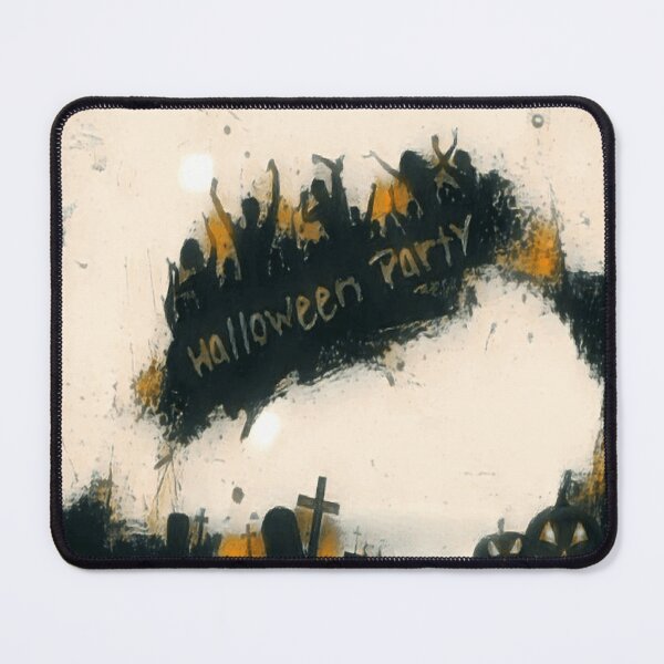 Item preview, Halloween Party Oil Painting designed and sold by funnyhalloween.