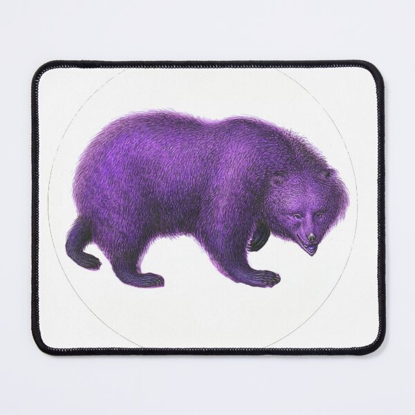 Item preview, Classic Purple Bear on the prowl  designed and sold by Paxbear Tees.