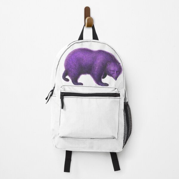 Item preview, Classic Purple Bear on the prowl designed and sold by Paxbear Tees.