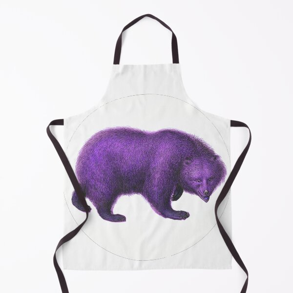 Item preview, Classic Purple Bear on the prowl designed and sold by Paxbear Tees.