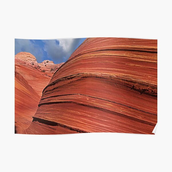 Detail Of The Wave A Navajo Sandstone Formation In Paria Canyon Vermilion Cliffs Wilderness Poster