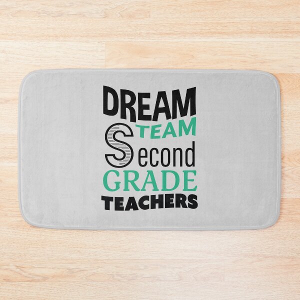 Item preview, Second Grade Squad, 2nd Grade Teachers Dream Team,Hello 2nd Grade Pattern | designed and sold by Boom-llqb.