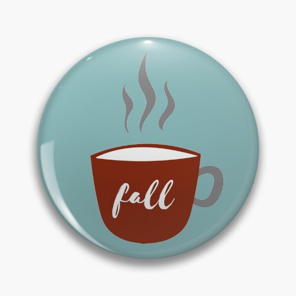 Item preview, a cup of coffee in fall designed and sold by Clara Hoang.