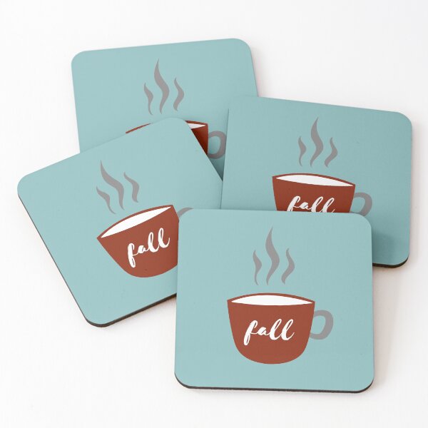 Item preview, a cup of coffee in fall designed and sold by Clara Hoang.