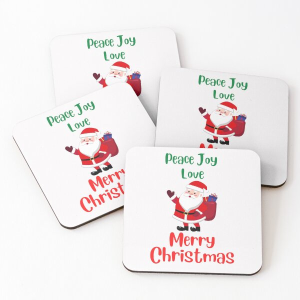 Item preview, Merry Christmas 2021 Peace Joy Love designed and sold by BhavyaBathla.