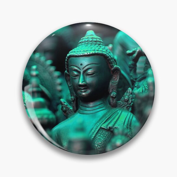 Item preview, Many Teal Buddhas designed and sold by Cryptodesignz.