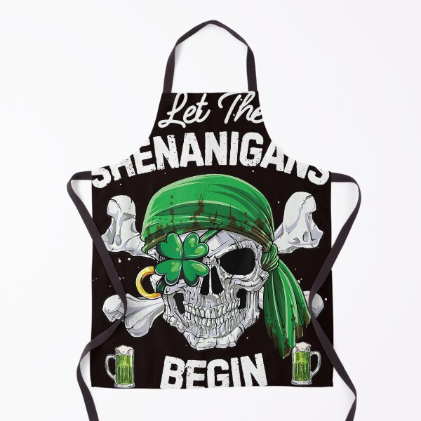 Item preview, Pirate St Patricks Day Skull Men Let The Shenanigans Begin designed and sold by larsonrefugio.