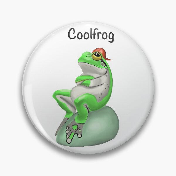 Item preview, Cool frog designed and sold by Shmuk.