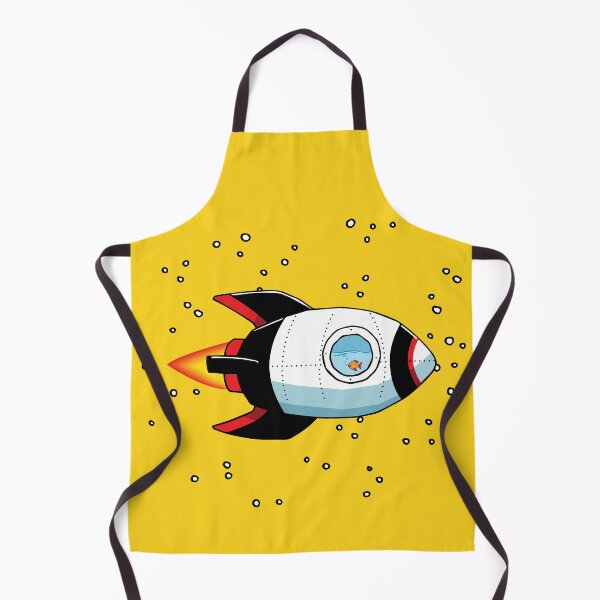 Item preview, Goldfish in a Rocket Ship, Amongst the Stars designed and sold by Vin  Zzep.