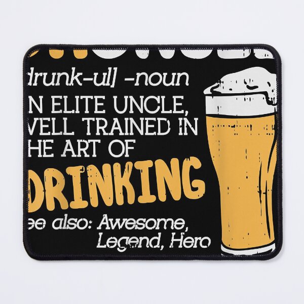 Item preview, Druncle Dictionary Funny Drinking Elite Uncle Birthday Gift designed and sold by bennettefren.