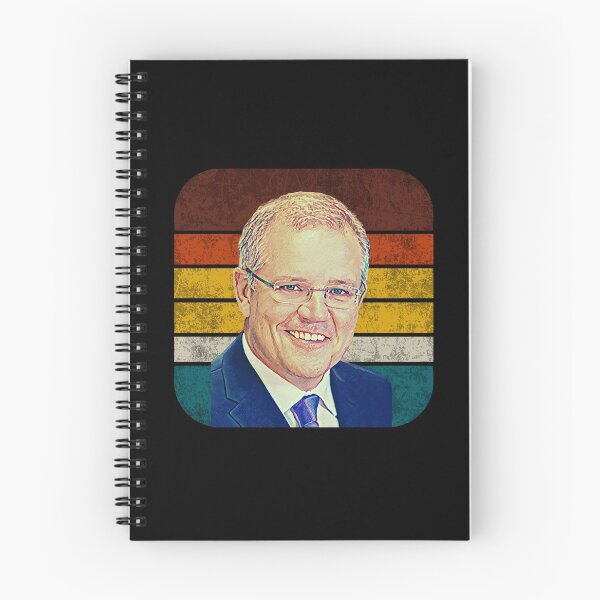 Item preview, Prime Minister Scott Morrison | Vintage Retro | Distressed designed and sold by Aussies-R-Us.