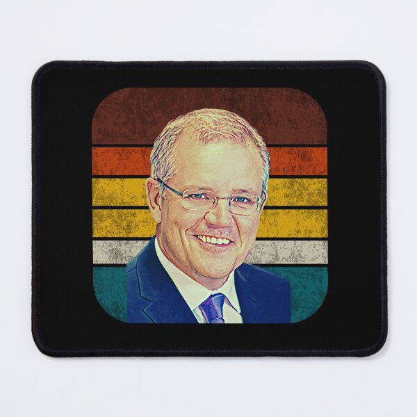 Item preview, Prime Minister Scott Morrison | Vintage Retro | Distressed designed and sold by Aussies-R-Us.