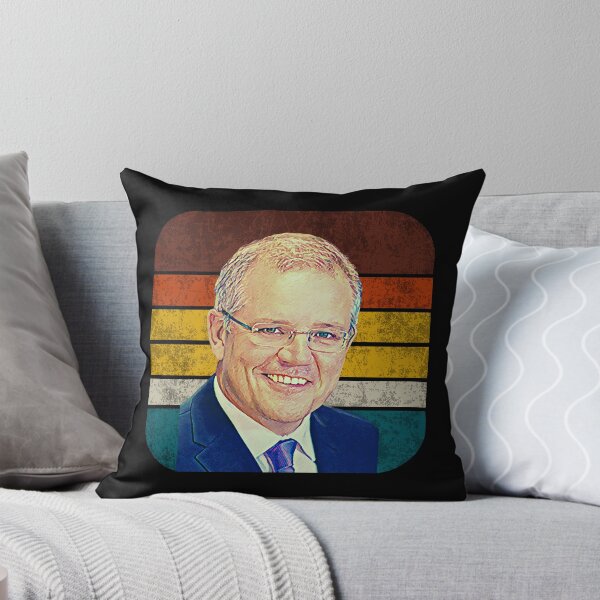 Item preview, Prime Minister Scott Morrison | Vintage Retro | Distressed designed and sold by Aussies-R-Us.