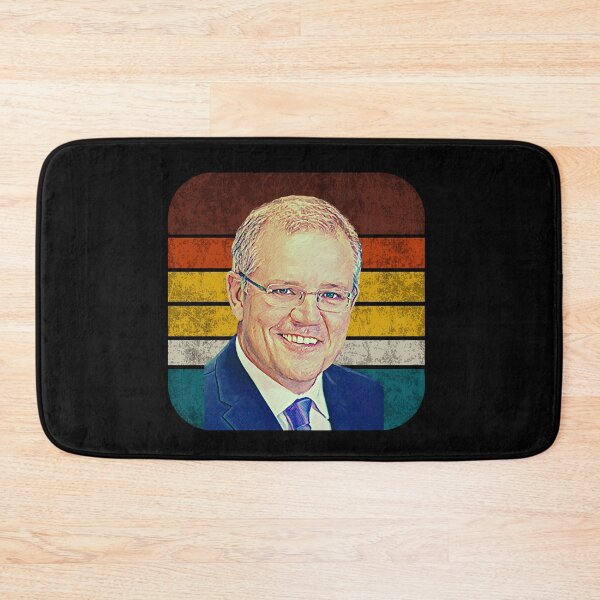 Item preview, Prime Minister Scott Morrison | Vintage Retro | Distressed designed and sold by Aussies-R-Us.