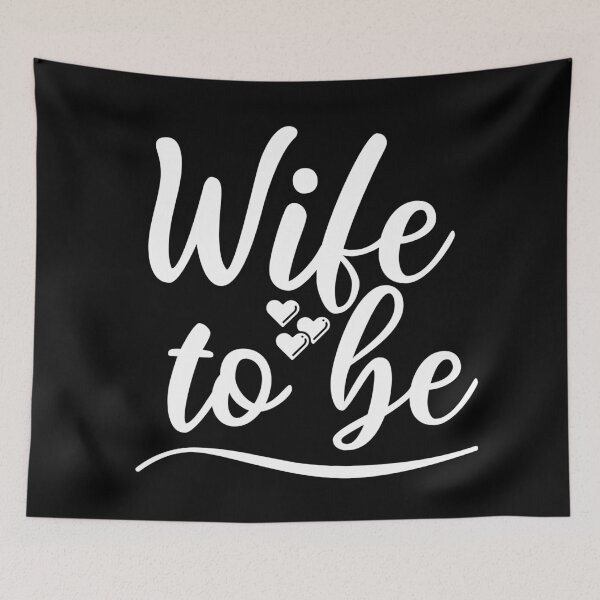 Item preview, Wife To Be. I Said Yes. Cute Bride To Be Design. designed and sold by That Cheeky Tee.