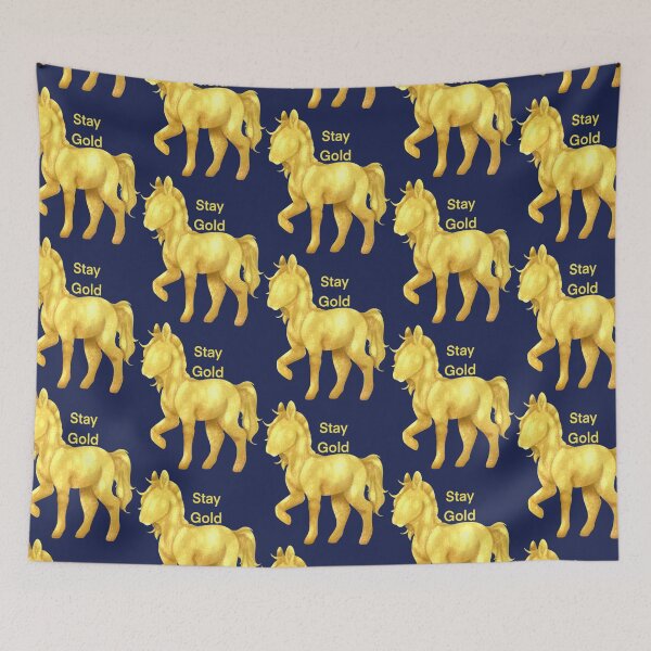Item preview, Stay Gold The Outsiders Horse designed and sold by CalvinElliott.