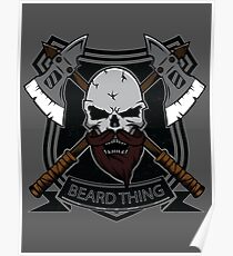 The Beard Thing Poster