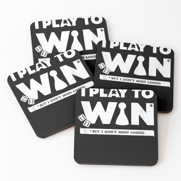 Item preview, I Play to Win (But I Don't Mind Losing)  designed and sold by CadellShop.