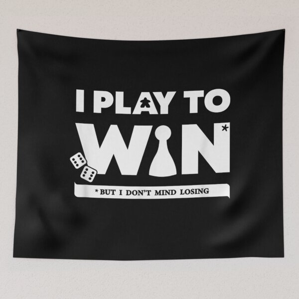 Item preview, I Play to Win (But I Don't Mind Losing)  designed and sold by CadellShop.