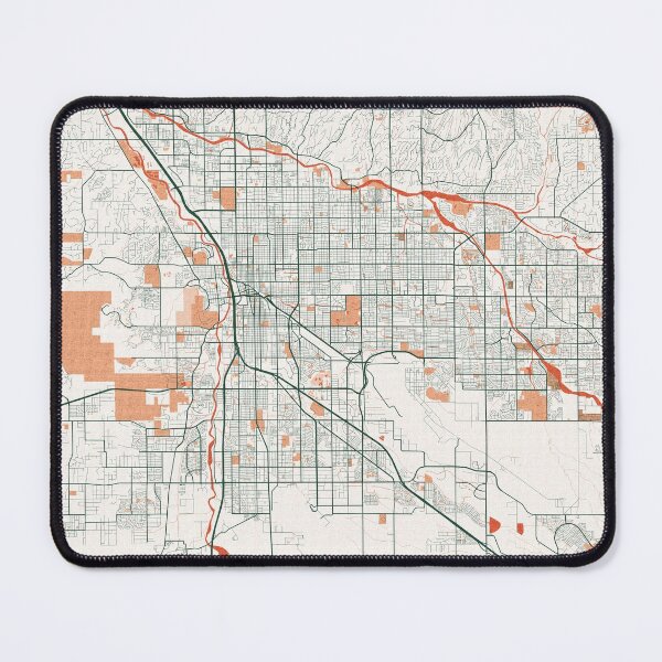Item preview, Tucson City Map of Arizona, USA - Bohemian designed and sold by deMAP.