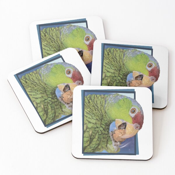Item preview, Lilac-crowned parrot designed and sold by obscurite.