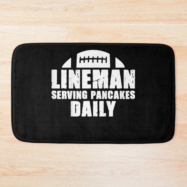 Item preview, Lineman Serving Pancakes Daily Funny Football Lineman  designed and sold by RogerGift.