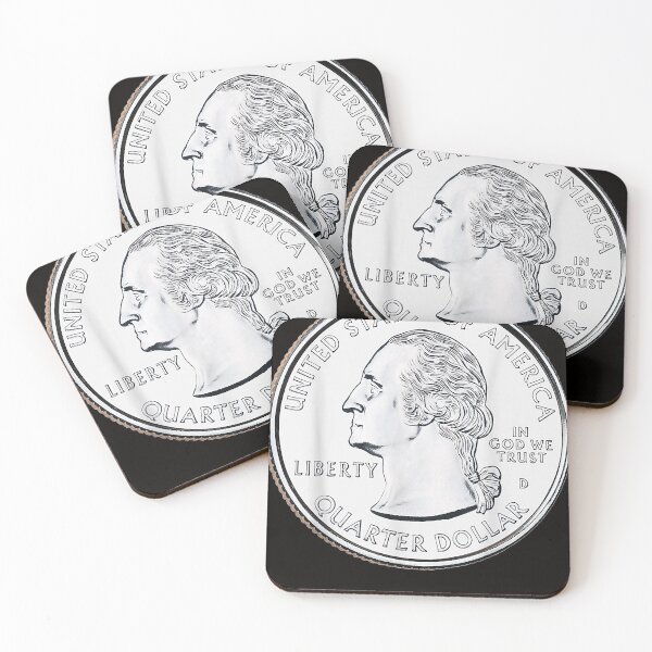 Item preview, USA Quarter Dollar TShirt 25 Cents America United States designed and sold by brewerpowers.
