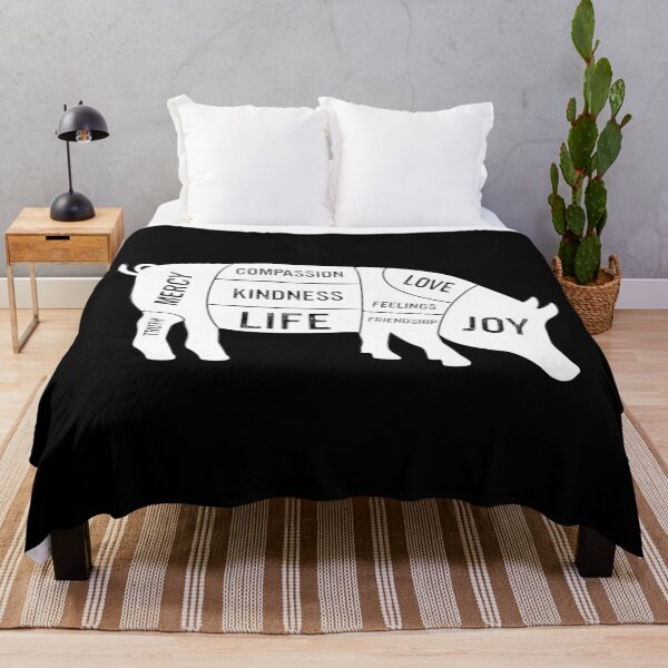 Item preview, The Compassion Pig Vegan Theme designed and sold by JumboExclusive.
