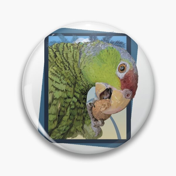 Item preview, Lilac-crowned parrot designed and sold by obscurite.