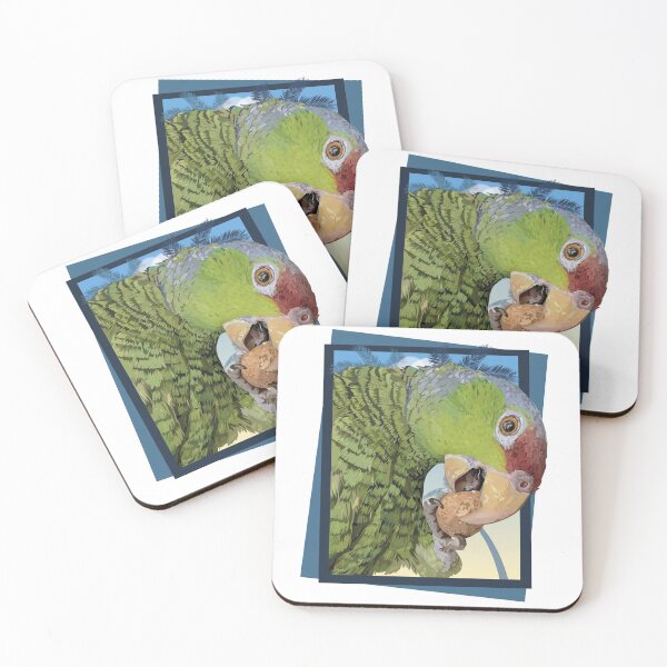 Item preview, Lilac-crowned parrot designed and sold by obscurite.