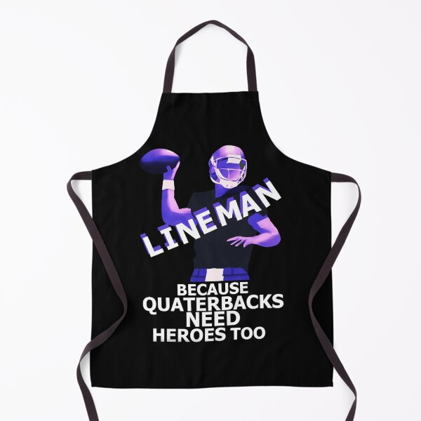 Item preview, Lineman Because Quartebacks Need Heroes Too designed and sold by BeccaKenDesigns.