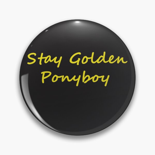 Artikelvorschau, Golden Stay Ponyboy entworfen und verkauft von CalvinElliott.
