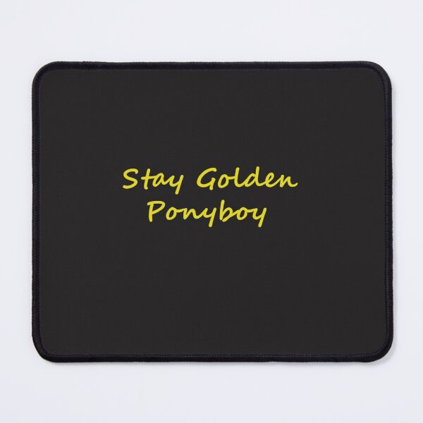 Item preview, Golden Stay Ponyboy designed and sold by CalvinElliott.