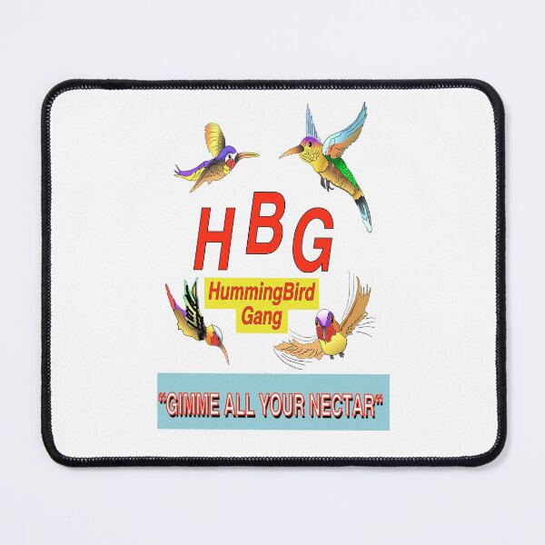 Item preview, A Gang of Bright Colorful Exotic Hummingbirds of Paradise designed and sold by TJHstudio.
