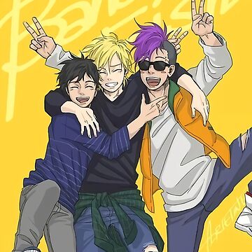 Funny Anime - Banana Fish  Art Board Print for Sale by jamesinn