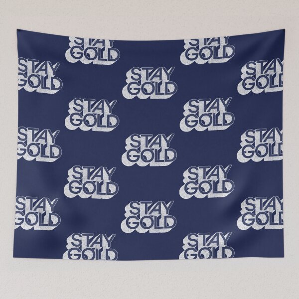 Item preview, Stay Gold  Retro Faded Original Typography designed and sold by CalvinElliott.