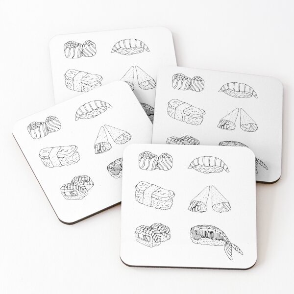 Item preview, Sushi Menu designed and sold by AdrienRabiot.