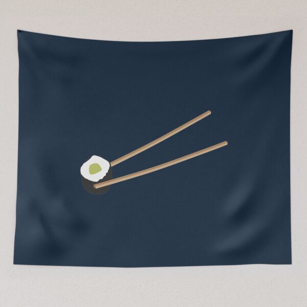 Item preview, Sushi rolls with chopsticks designed and sold by AdrienRabiot.