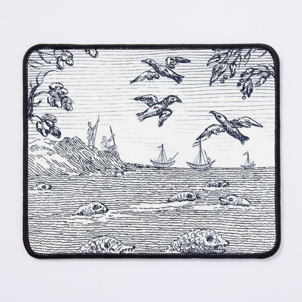 Item preview, Seascape with Fishes designed and sold by antaltamas89.