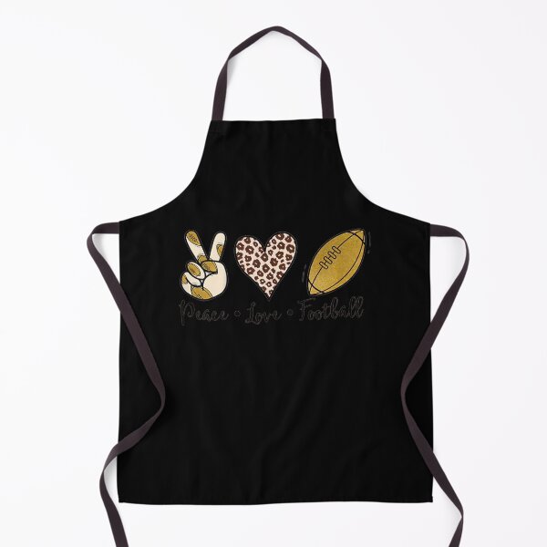 Item preview, Peace Love Football Leopard American Football designed and sold by CadellShop.