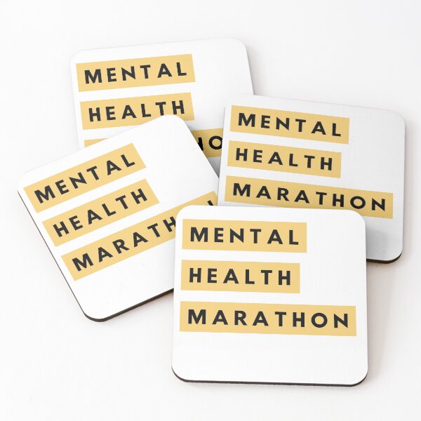 Item preview, mental health marathon designed and sold by Trendishere.