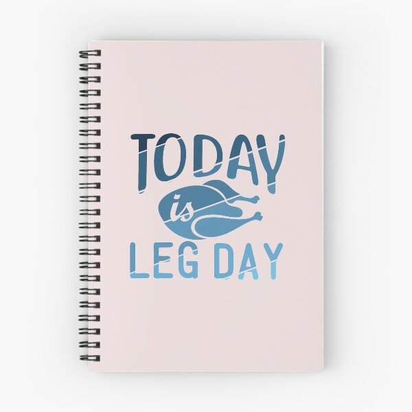 Item preview, Today is Leg Day | Funny Thanksgiving Quotes | Funny Workout Quotes designed and sold by DrawingBoard.