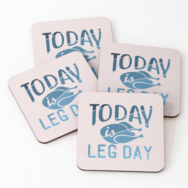 Item preview, Today is Leg Day | Funny Thanksgiving Quotes | Funny Workout Quotes designed and sold by DrawingBoard.
